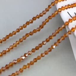 Rondell Austria Faceted Crystal Beads Round Glass Beads Loose Spacer Beads for Jewelry Making DIY
