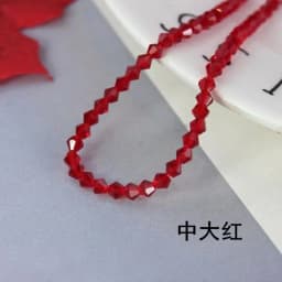 Rondell Austria Faceted Crystal Beads Round Glass Beads Loose Spacer Beads for Jewelry Making DIY