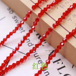 Rondell Austria Faceted Crystal Beads Round Glass Beads Loose Spacer Beads for Jewelry Making DIY