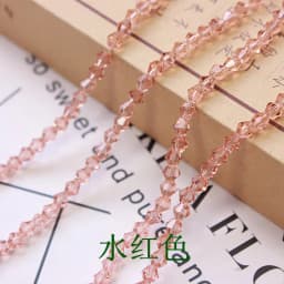 Rondell Austria Faceted Crystal Beads Round Glass Beads Loose Spacer Beads for Jewelry Making DIY
