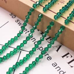 Rondell Austria Faceted Crystal Beads Round Glass Beads Loose Spacer Beads for Jewelry Making DIY