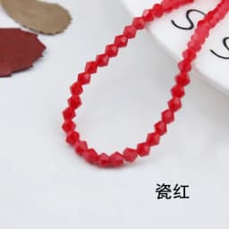 Rondell Austria Faceted Crystal Beads Round Glass Beads Loose Spacer Beads for Jewelry Making DIY