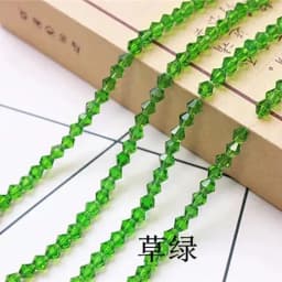 Rondell Austria Faceted Crystal Beads Round Glass Beads Loose Spacer Beads for Jewelry Making DIY