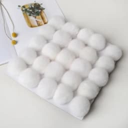 25pcs Faux Rabbit Fur Pom Pom 6cm 8cm Artificial Plush Fluffy Pompom Balls for Diy Hats Gloves Keychain Charms Sewing Supplies