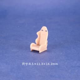 Kickcar 1/64 Racing Seats Model Car Diorama Uncolored Resin Garage Scene Repair Tools Decoration Simulation Scene Toy