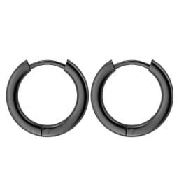 Small Hoop Earrings For Women Men Silver Color Stainles Steel Round Circle Pendientes Anti-allergy Not Fade Small Ear Jewelry