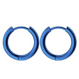 Small Hoop Earrings For Women Men Silver Color Stainles Steel Round Circle Pendientes Anti-allergy Not Fade Small Ear Jewelry