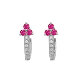 TIANDE Exquisite Zircon Hoop Earrings for Women Fashion Gold Color Round Cilrle Piercing Earrings Fashion Jewelry Accessories
