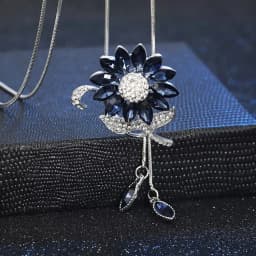 Luxury Big Crystal Rhinestone Fox Pendant Necklace for Women 2026 Fashion Long Sweater Chain Choker Collar Accesorios Mujer