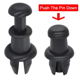 2/4pcs For Skoda Citigo Fabia NJ Kamiq Karoq Octavia 5E Rapid Superb Scala Parcel Shelf String Clips Holder Pivot 1M6867574A