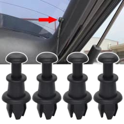 2/4pcs For Skoda Citigo Fabia NJ Kamiq Karoq Octavia 5E Rapid Superb Scala Parcel Shelf String Clips Holder Pivot 1M6867574A