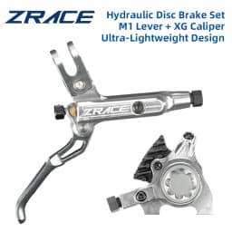 ZRACE M1 XG Flat Mount Brake for Flat Bar Gravel / BMX Raceing,Full CNC Lightweight, Front and Rear Flat Handler Bar Gravel
