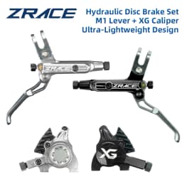 ZRACE M1 XG Flat Mount Brake for Flat Bar Gravel / BMX Raceing,Full CNC Lightweight, Front and Rear Flat Handler Bar Gravel