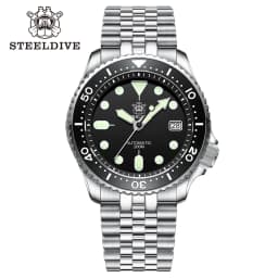 Steeldive Offiical SD1973 Men's Watch Dive Watch NH35 Automatic Mechanical Men's Watch 41mm 200m Diver Watch Men Watches