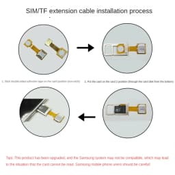 Dual SIM Extender Card Adapter Micro SD Practical Universal TF Hybrid Sim Slot Extender Nano Cato for Android Phone Change Card