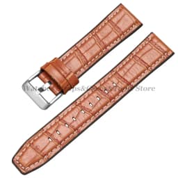 Silicone Leather Wrist Band for Huawei Watch GT2 GT3 42mm 46mm Strap Bracelet for Samsung Galaxy Watch3/4 18 20mm 22mm Watchband