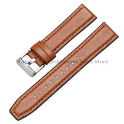 Silicone Leather Wrist Band for Huawei Watch GT2 GT3 42mm 46mm Strap Bracelet for Samsung Galaxy Watch3/4 18 20mm 22mm Watchband