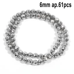 AAA Rhodium Hematite Loose Beads Charms Heart Star Tube Faceted Irregular Geometric Shape Beads For Jewelry Making Wholesale