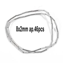 AAA Rhodium Hematite Loose Beads Charms Heart Star Tube Faceted Irregular Geometric Shape Beads For Jewelry Making Wholesale