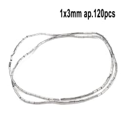 AAA Rhodium Hematite Loose Beads Charms Heart Star Tube Faceted Irregular Geometric Shape Beads For Jewelry Making Wholesale