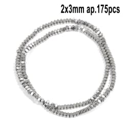 AAA Rhodium Hematite Loose Beads Charms Heart Star Tube Faceted Irregular Geometric Shape Beads For Jewelry Making Wholesale