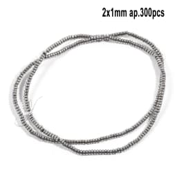 AAA Rhodium Hematite Loose Beads Charms Heart Star Tube Faceted Irregular Geometric Shape Beads For Jewelry Making Wholesale