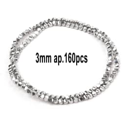 AAA Rhodium Hematite Loose Beads Charms Heart Star Tube Faceted Irregular Geometric Shape Beads For Jewelry Making Wholesale