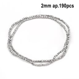 AAA Rhodium Hematite Loose Beads Charms Heart Star Tube Faceted Irregular Geometric Shape Beads For Jewelry Making Wholesale