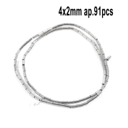 AAA Rhodium Hematite Loose Beads Charms Heart Star Tube Faceted Irregular Geometric Shape Beads For Jewelry Making Wholesale