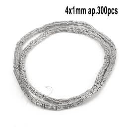AAA Rhodium Hematite Loose Beads Charms Heart Star Tube Faceted Irregular Geometric Shape Beads For Jewelry Making Wholesale