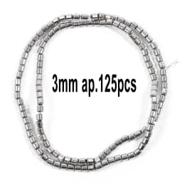 AAA Rhodium Hematite Loose Beads Charms Heart Star Tube Faceted Irregular Geometric Shape Beads For Jewelry Making Wholesale