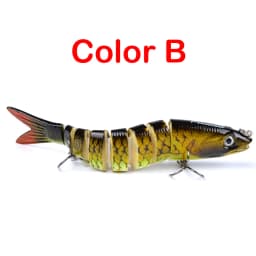 1PCS Multi Jointed Swimbait 13.5cm 19g Sinking Wobbler Fishing Lure Artificial Hard Bait Crankbait Bass Pike Fishing Tackle