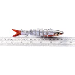 1PCS Multi Jointed Swimbait 13.5cm 19g Sinking Wobbler Fishing Lure Artificial Hard Bait Crankbait Bass Pike Fishing Tackle
