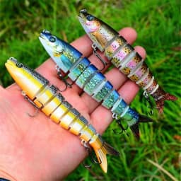 1PCS Multi Jointed Swimbait 13.5cm 19g Sinking Wobbler Fishing Lure Artificial Hard Bait Crankbait Bass Pike Fishing Tackle