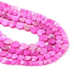 Wholesale Love Heart Star Shell Beads Natural Mother of Pearl Loose Beads for Jewelry Making DIY Charm Bracelet Necklace Earring