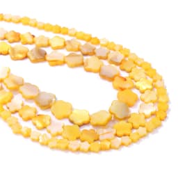 Wholesale Love Heart Star Shell Beads Natural Mother of Pearl Loose Beads for Jewelry Making DIY Charm Bracelet Necklace Earring