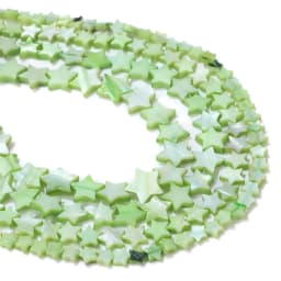 Wholesale Love Heart Star Shell Beads Natural Mother of Pearl Loose Beads for Jewelry Making DIY Charm Bracelet Necklace Earring