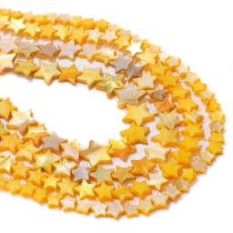 Wholesale Love Heart Star Shell Beads Natural Mother of Pearl Loose Beads for Jewelry Making DIY Charm Bracelet Necklace Earring
