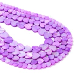 Wholesale Love Heart Star Shell Beads Natural Mother of Pearl Loose Beads for Jewelry Making DIY Charm Bracelet Necklace Earring