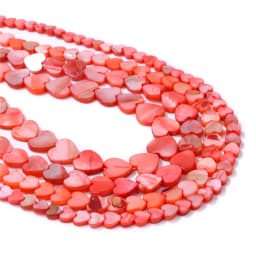 Wholesale Love Heart Star Shell Beads Natural Mother of Pearl Loose Beads for Jewelry Making DIY Charm Bracelet Necklace Earring