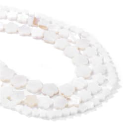 Wholesale Love Heart Star Shell Beads Natural Mother of Pearl Loose Beads for Jewelry Making DIY Charm Bracelet Necklace Earring