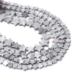 Wholesale Love Heart Star Shell Beads Natural Mother of Pearl Loose Beads for Jewelry Making DIY Charm Bracelet Necklace Earring