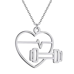 Stainless Steel Heart of Etheria Necklace She-ra Cosplay Pendant She-ra's Safe Heart Necklace for Men and Women Vintage Jewelry