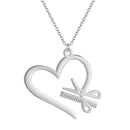 Stainless Steel Heart of Etheria Necklace She-ra Cosplay Pendant She-ra's Safe Heart Necklace for Men and Women Vintage Jewelry