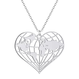 Stainless Steel Heart of Etheria Necklace She-ra Cosplay Pendant She-ra's Safe Heart Necklace for Men and Women Vintage Jewelry