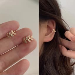 Fashion Simple Design Gold Color Clip Earrings for Women Non-Piercing Puck Rock Fake Cartilage Ear Cuff 2022 Trendy Jewerly