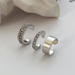 Fashion Simple Design Gold Color Clip Earrings for Women Non-Piercing Puck Rock Fake Cartilage Ear Cuff 2022 Trendy Jewerly