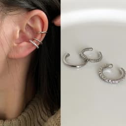 Fashion Simple Design Gold Color Clip Earrings for Women Non-Piercing Puck Rock Fake Cartilage Ear Cuff 2022 Trendy Jewerly