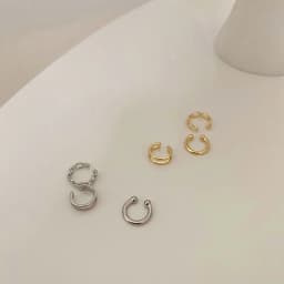 Fashion Simple Design Gold Color Clip Earrings for Women Non-Piercing Puck Rock Fake Cartilage Ear Cuff 2022 Trendy Jewerly