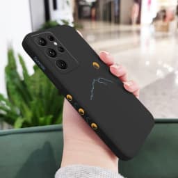 Line Mountain Phone Case For Samsung Galaxy S25FE S24 S23 S22 S21 S20 Ultra Plus FE S10 S9 S10E Note 20 Ultra 10 9 Plus Cover